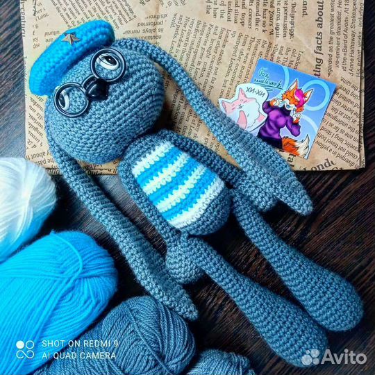 Плюшевые игрушки вязанные ручная работа