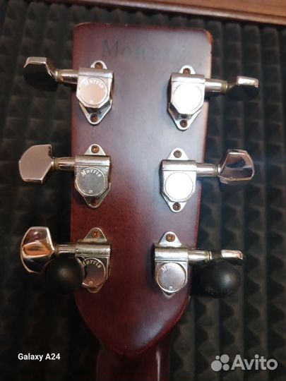 Акустическая гитара morris 40 japan