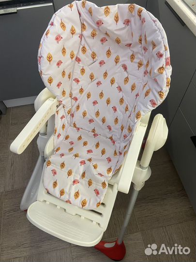 Стульчик для кормления chicco polly