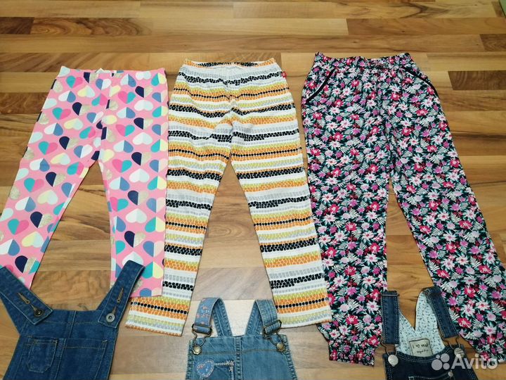 Пакет вещей на девочку р. 116-128