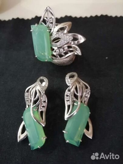 Серьги кольца серебро 925