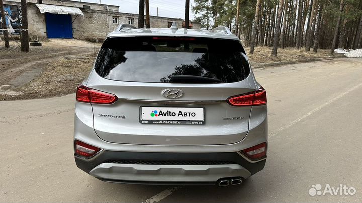 Hyundai Santa Fe 2.2 AT, 2020, 79 000 км