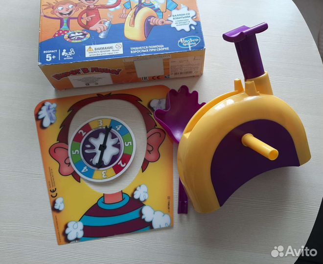 Настольная игра пирог в лицо