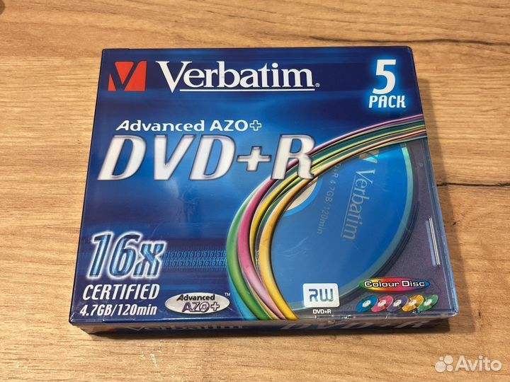 Диски Verbatim DVD+R