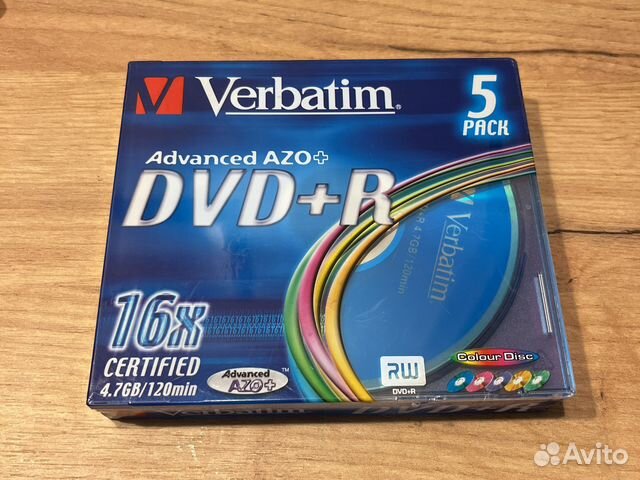 Диски Verbatim DVD+R