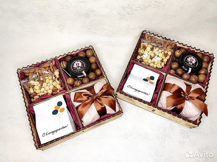 Мужской подарочный бокс, съедобный подарок
