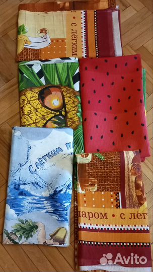 Большое вафельное полотенце