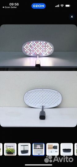 Гидропонная установка с фитолампой