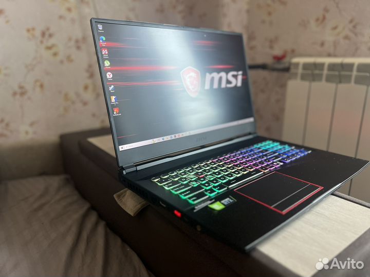 Игровой ноутбук Msi Rtx2070 8gb/i7