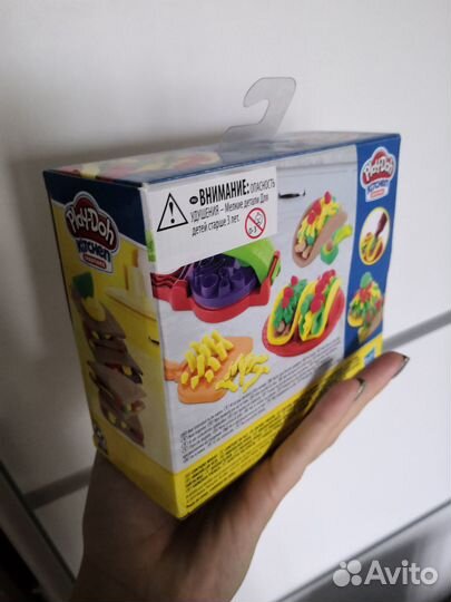 Новый Play Doh Набор из пластилина Плей-До Блюда