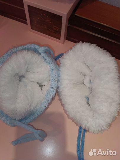 Шапочки для мальчика 0-3 мес