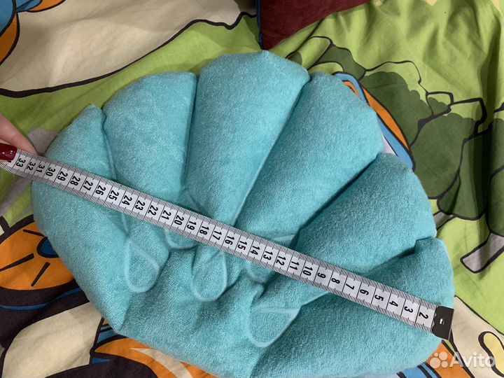 Надувная подушка для ванной ракушка