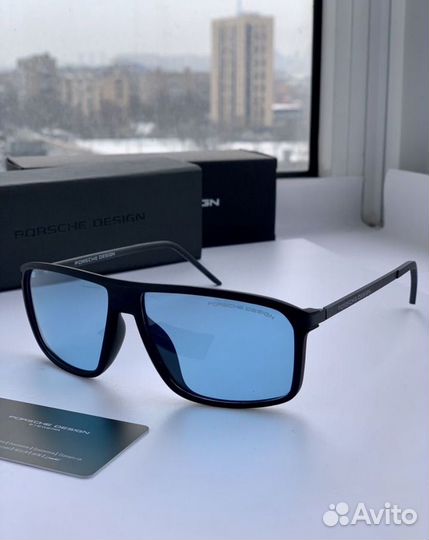 Очки porsche design голубые поляризационные
