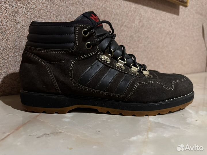 Adidas мужские кроссовки кожаные
