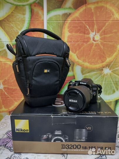 Nikon d3200 kit 18-105