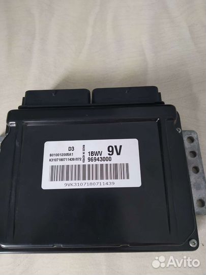 Блок управления двигателем Matiz 96943000