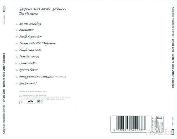 Brian Eno - Before And After Science (CD)