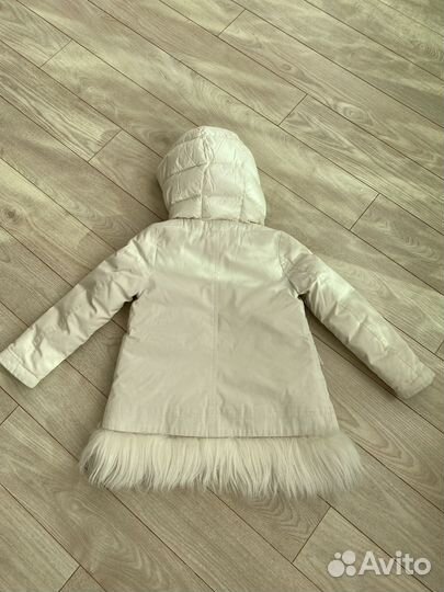 Зимний пуховик-парка Moncler, 8Y, оригинал