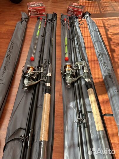Фидерное удилище kaida 3 m. 3,6 m. 3,9 m