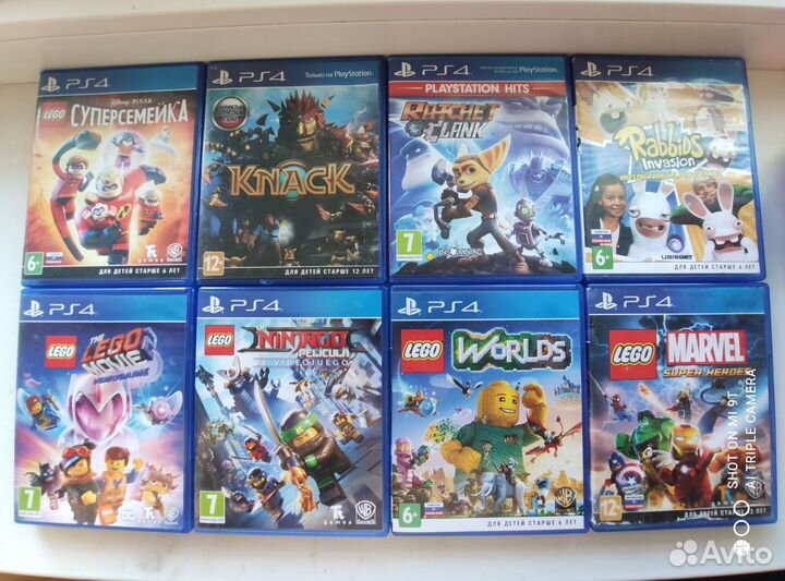 Диски Sony PS4/PS3 обмен