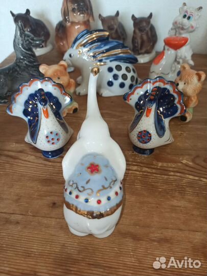 Слоник фарфор на счастье