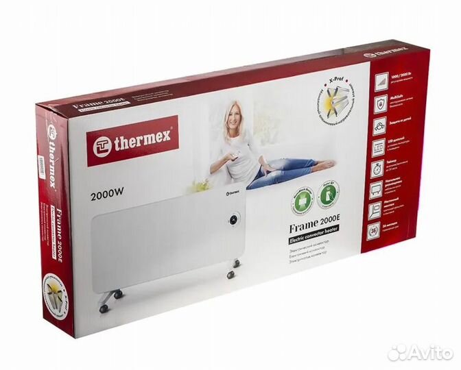 Оборгеватель Конвектор Thermex Frame 2000E Wi-Fi
