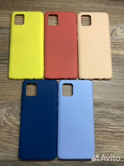 Чехол силиконовый Samsung - Note10lite