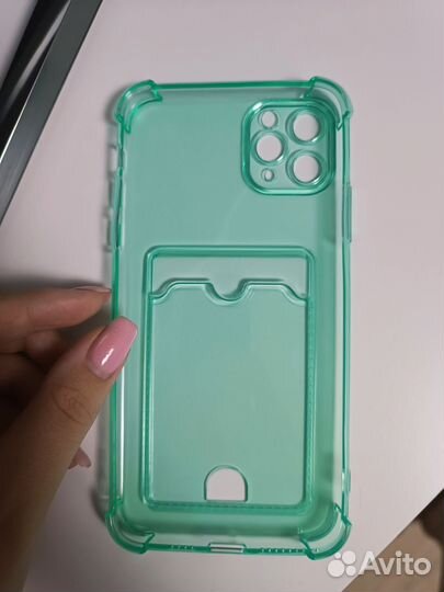 Чехол с карманом на iPhone 11 pro max