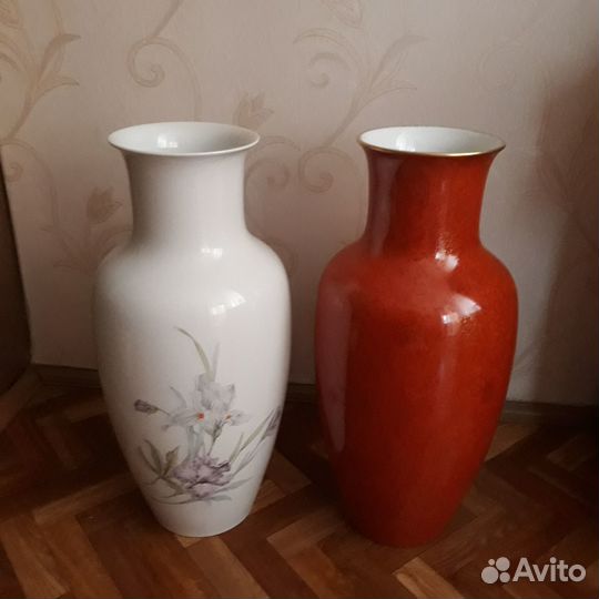 Фарфоровые напольные вазы Kaiser(Кайзер), Германия