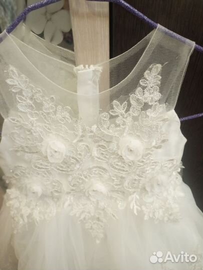 Праздничное платье для девочки 104 110