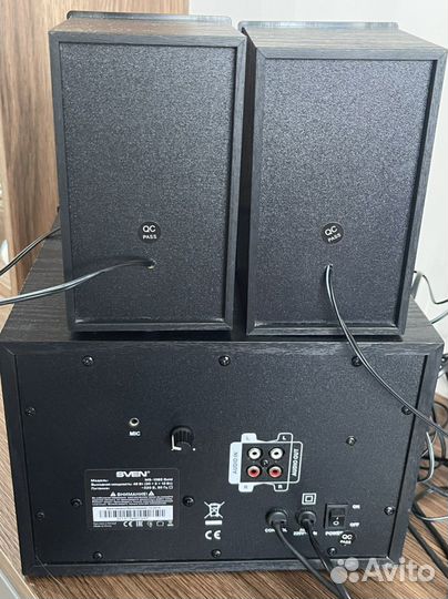 Компьютерная акустика sven MS-1085 черный