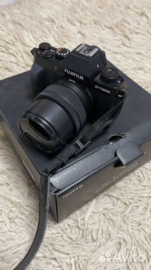 Фотоаппарат fujifilm xt 200