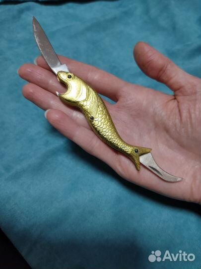 Нож открывашка СССР Рыбка