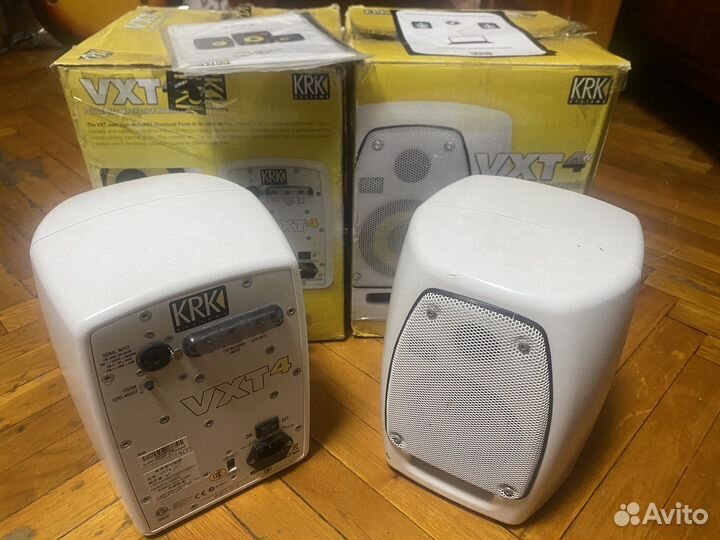 Студийные мониторы KRK VXT 4, состояние новых