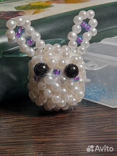 Зайчик амигуруми