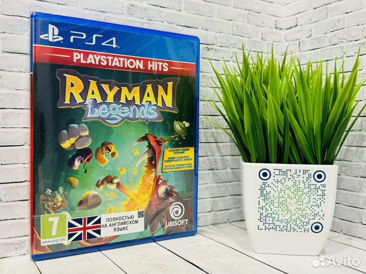 Rayman Legends PS4 (Новый диск)