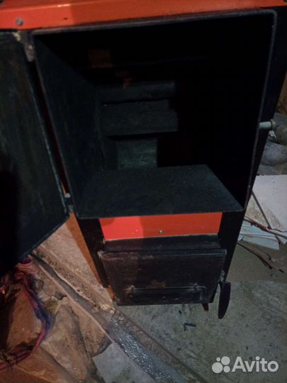 Твердотопливный котел длительного горения бу