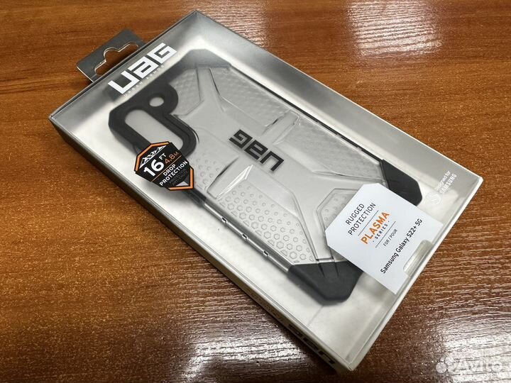 Чехол Uag Plasma Samsung Galaxy S22+, прозрачный