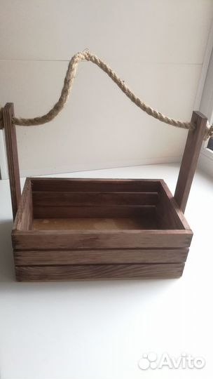 Ящик деревянный подарочный