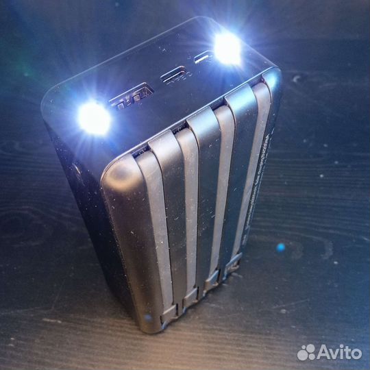 Power Bank аккумулятор тактический на 50000 mAh