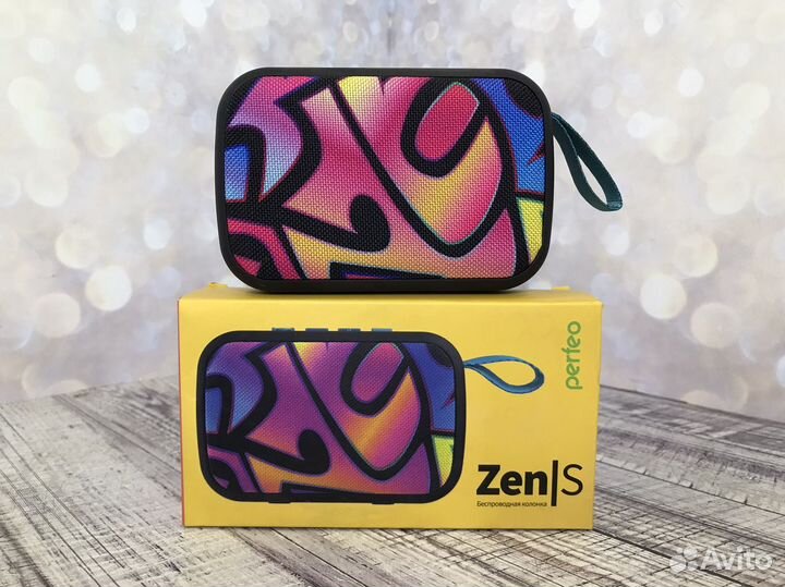 Новая портативная Bluetooth колонка Perfeo Zens