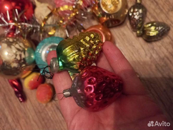 Елочные игрушки, гирлянда СССР