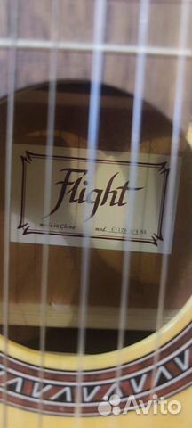 Гитара классическая Flight C-120 NA 3/4 с чехлом объявление продам