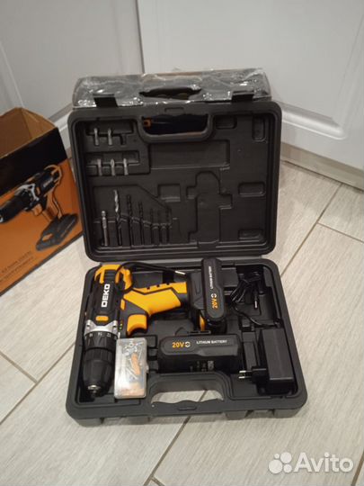 Дрель шуруповерт Deko