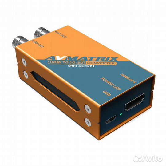 Мини-конвертер avmatrix Mini SC1221 hdmi в 3G-SDI