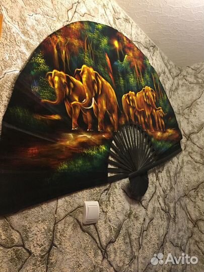 Веер настенный