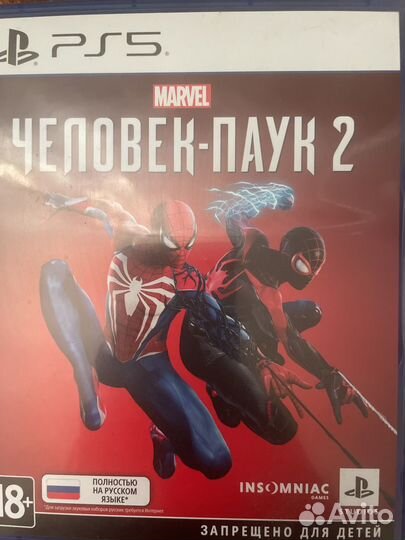 Игра на PS5 человек паук 2