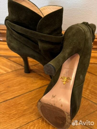 Ботильоны prada 37,5 оригинал