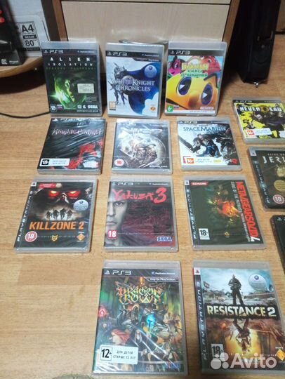 Диски лицензия в плёнке на PlayStation 3