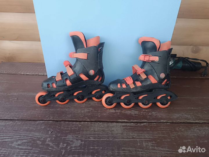 Роликовые коньки 39 40 размер